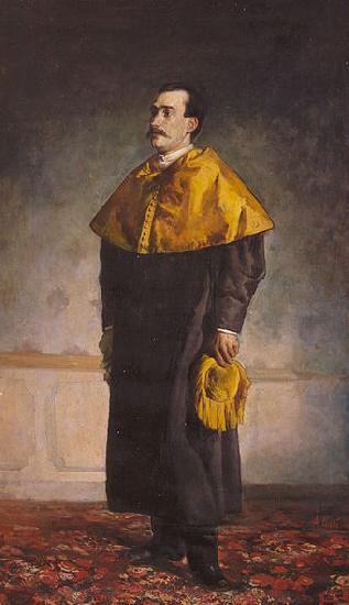 Antonio Cortina Farinos Retrato de cuerpo entero del Dr D oil painting image